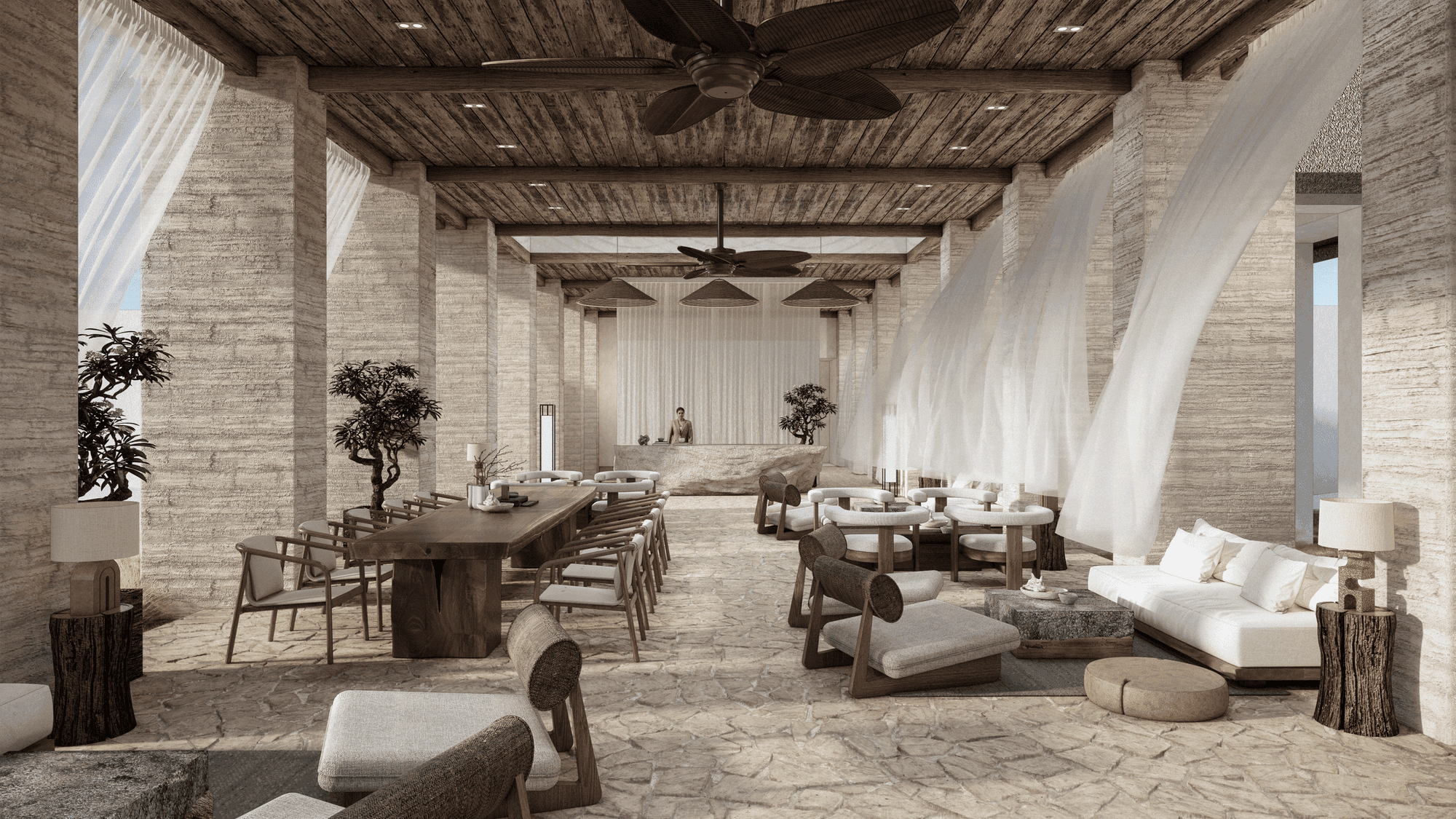 Aria Resort interior view