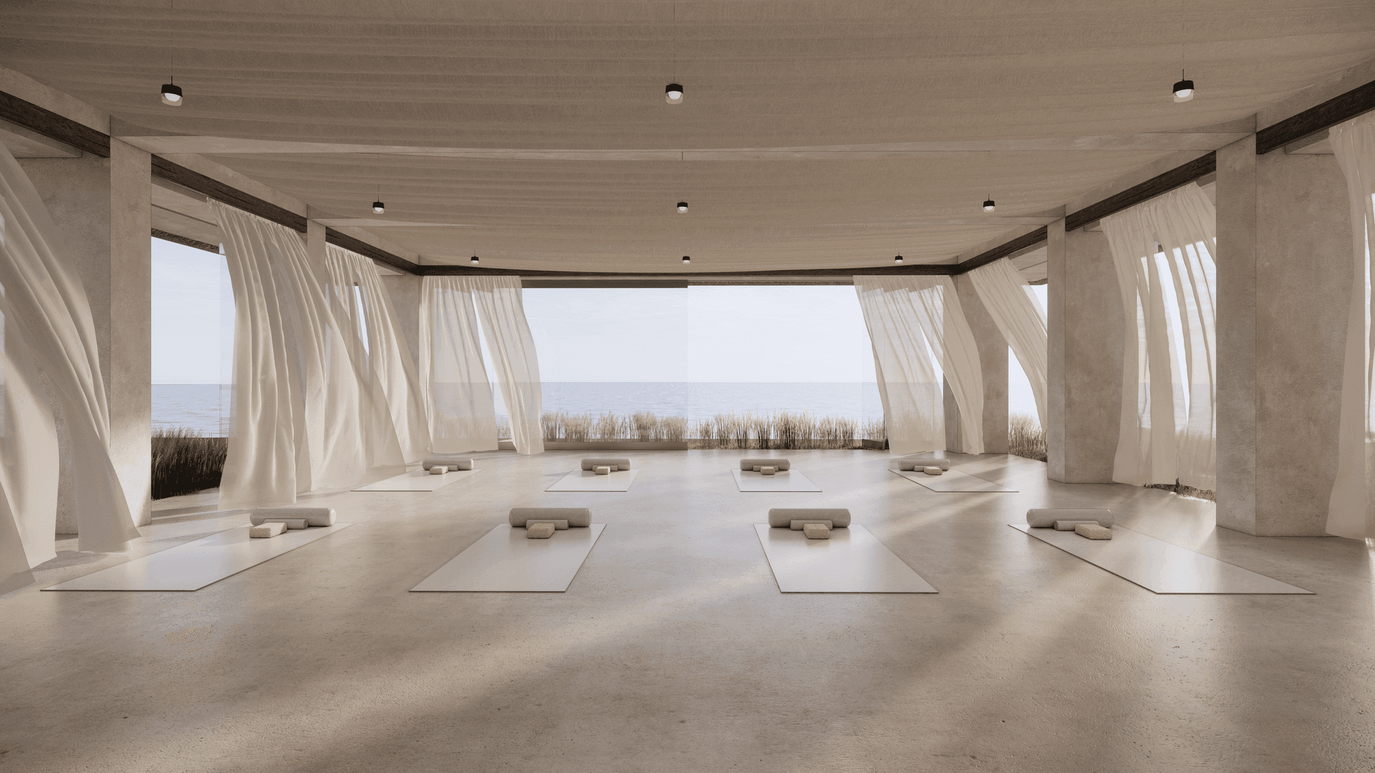 Aria Resort spa view
