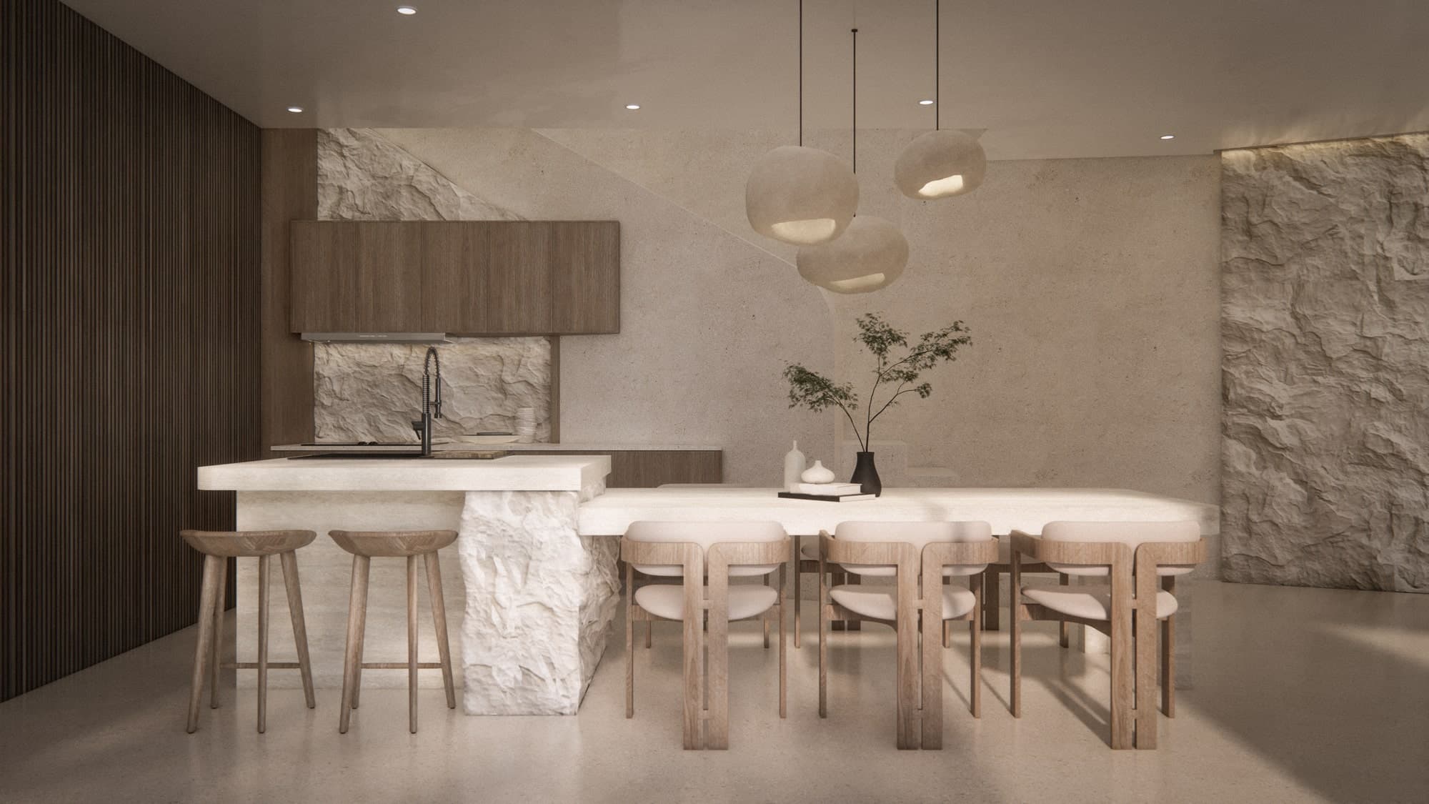 Fira Villas interior view