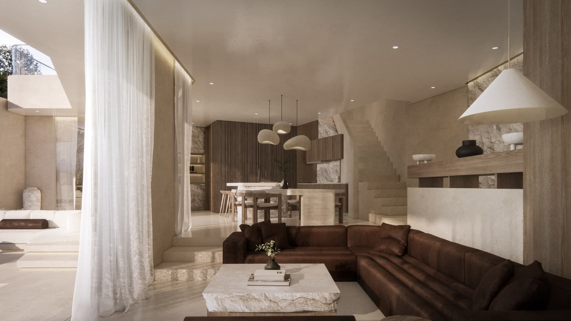 Fira Villas rooftop view