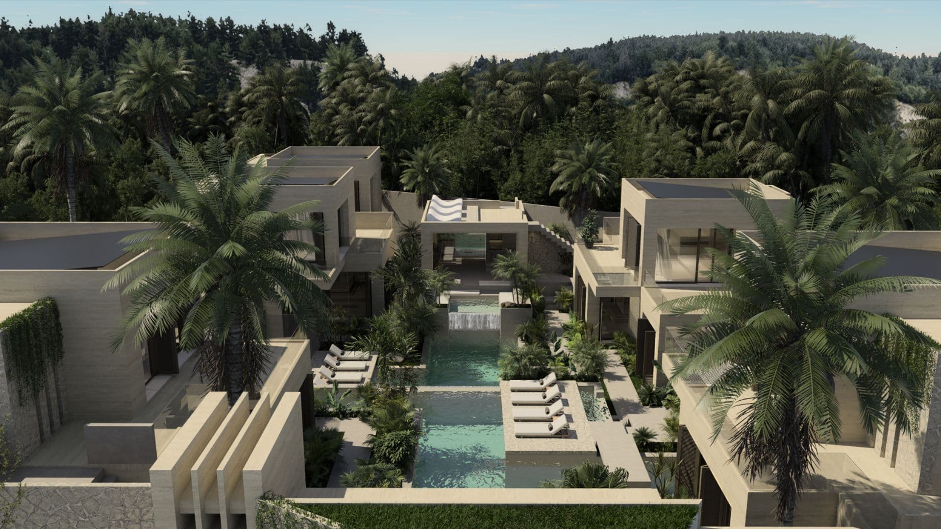 Rune Hotel pool view